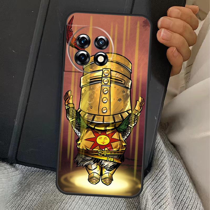 Честь Солнцу Чехол Dark Souls Для OnePlus 13R 12R 10R 13T 10T 8T 15 13 12 11 Nord CE 4 3 2 Lite N20 N30 Nord 5 Чехол