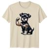 Schnauzer Love Mom Dog Pet Lover Animals Unisexs TShirt Unisexs Tee Graphic Unisex