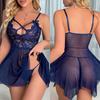 Erotic New Ladies Sexy Lingerie Sleepwear Women Lace Sexiest Nightie Gown Babydoll Dress Mesh Woman Lingerie Set Erotic Clothing