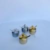 304 Stainless Steel Rotating Seasoning Jar Set with Spoons - Creative Household Spice Bottles.