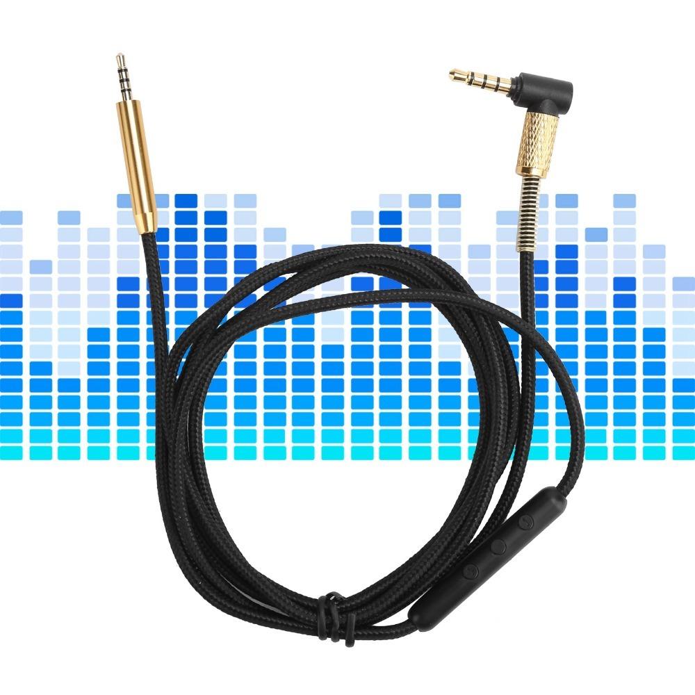 Аудиокабель 2,5 мм на 3,5 мм, штекер-штекер, Aux-кабель для замены AKG Y40 Y50 Y45