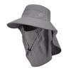 Lightweight Detachable Face Cover Hat Water-Resistant Fishing Hat  for Women & Men