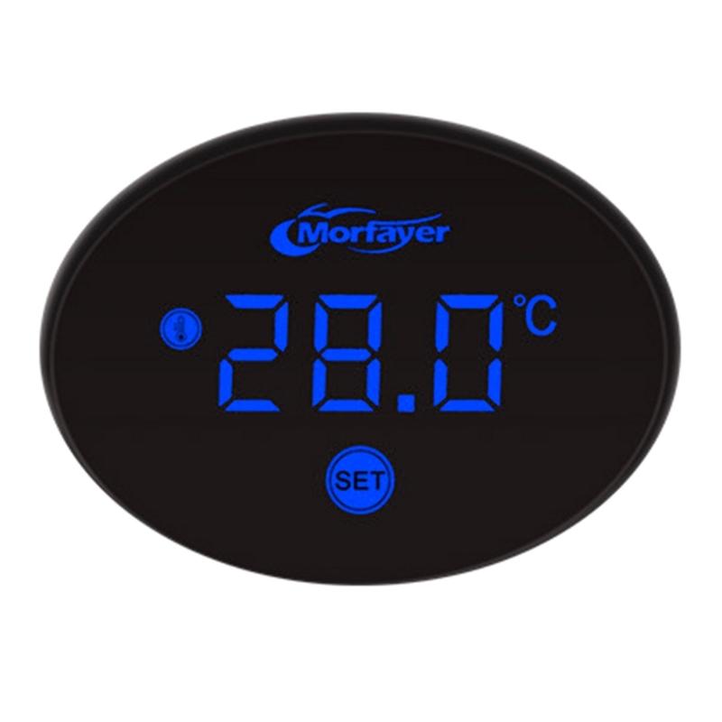 Универсальный мотоциклетный электронный вольтметр светодиодные часы цифровой дисплей панель измеритель