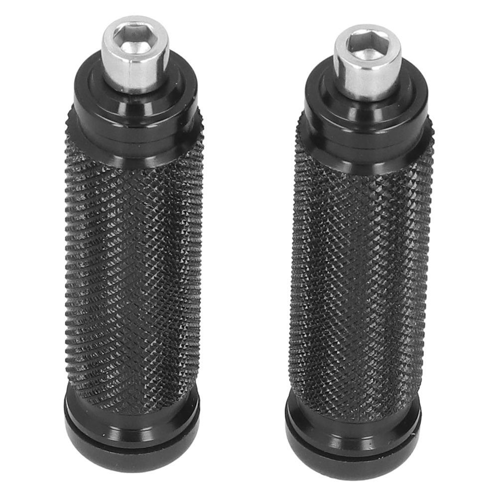 2pcs 8mm Motorcycle Frame Slider Black Aluminum Alloy Anti Scratch Protector Drop Protector Anti Reverse Damage