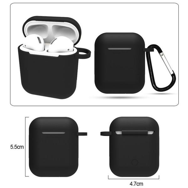 Мягкие силиконовые чехлы, подходящие для Airpods1/i9s, роскошный защитный чехол для наушников, чехол Air Pods, противоударный чехол с крючком