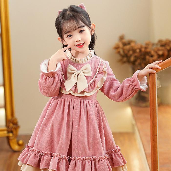 Платье принцессы осень 2023: Стильный, модный наряд для годовалых девочек
