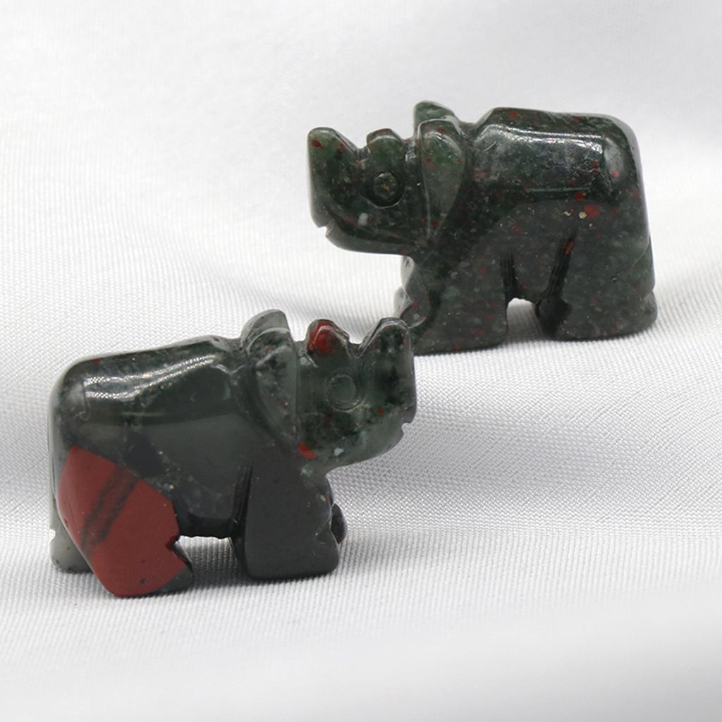 1 шт. статуя носорога натуральные камни розовый кварц резные фигурки животных целебные кристаллы декор комнаты драгоценный камень ремесло брелок