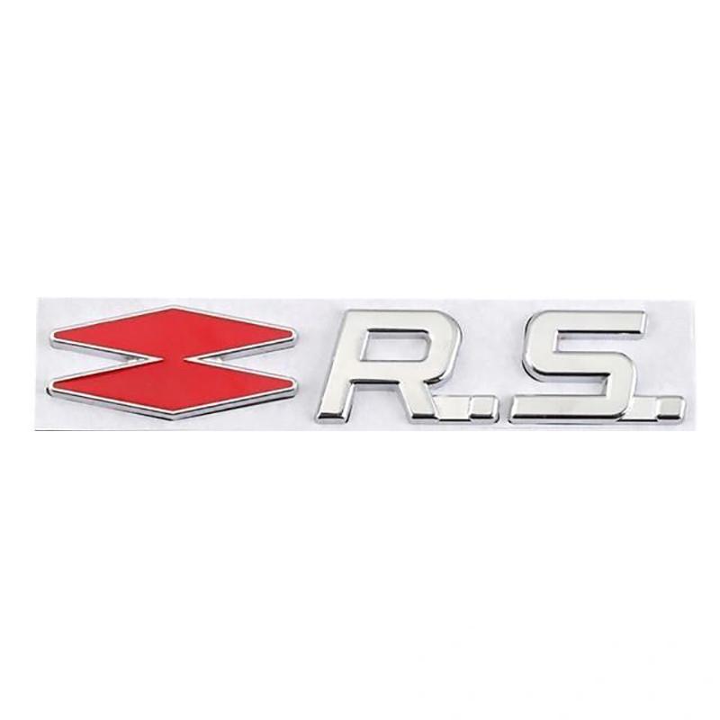 3D Металлические Наклейки Логотип Значок Эмблема GT RS Line Для Renault Logan Clio Megane 2 3 4 Kangoo Koleos Captur Twingo Duster
