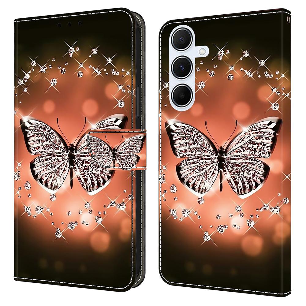 Для Samsung Galaxy A16 5G / 4G чехол 3D узор PU кожаный кошелек телефон чехол с подставкой