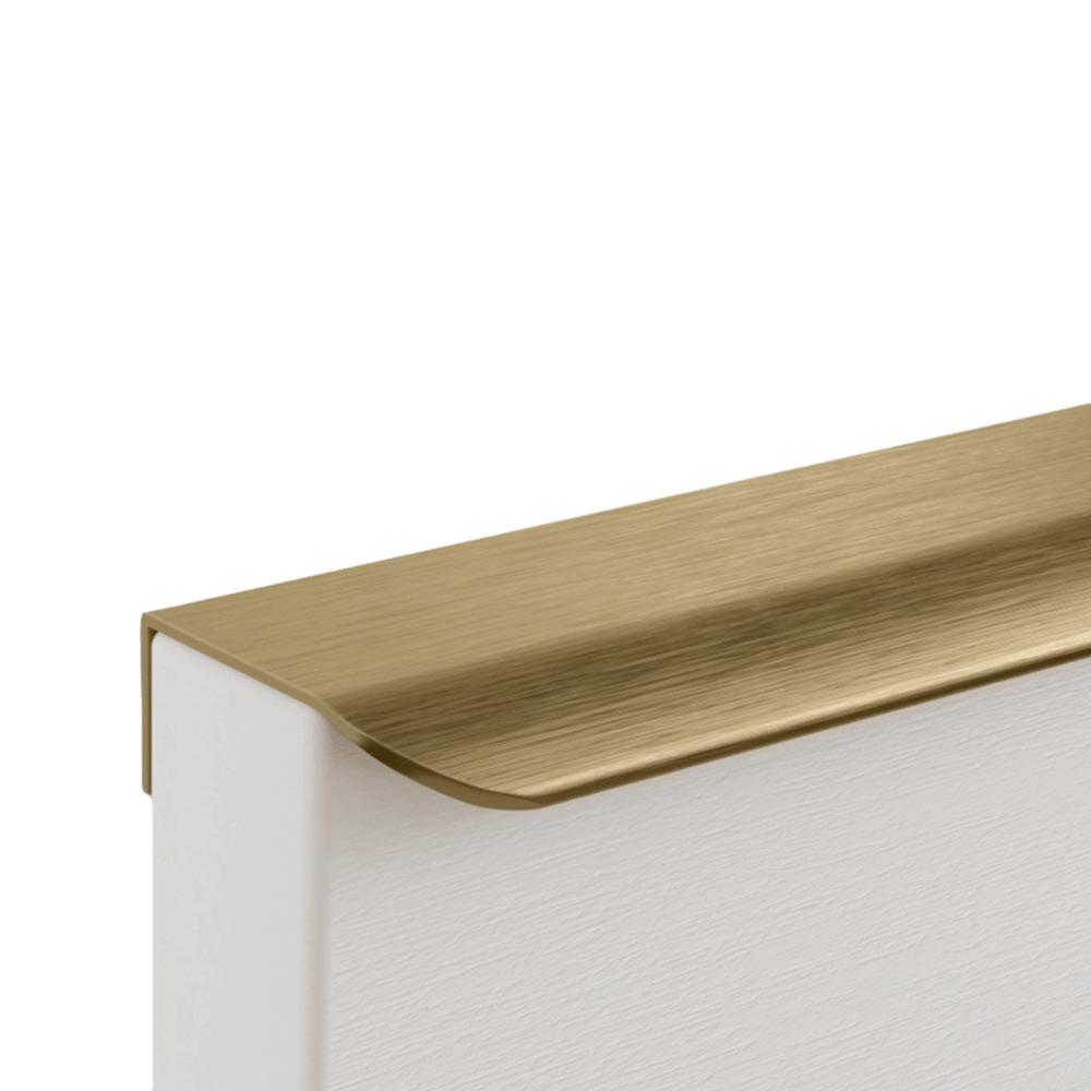Aluminum Zinc Zinc Alloy nvisible Cabinet Handles Arc Design Cabinet Arc Design  Kitchen Cabinet