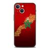 Чехол для телефона для iPhone 16 15 14 13 12 11 Pro Max XS X XR SE 7 8 Plus Оболочка Флаг Марокко Паспорт Марокко Чехол iPhone 16e