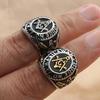 Vintage 316L Stainless Steel Masonic Letter Ring for Men Women Free Mason Masonic G Ring Fashion Vintage Jewelry Gift Wholesale