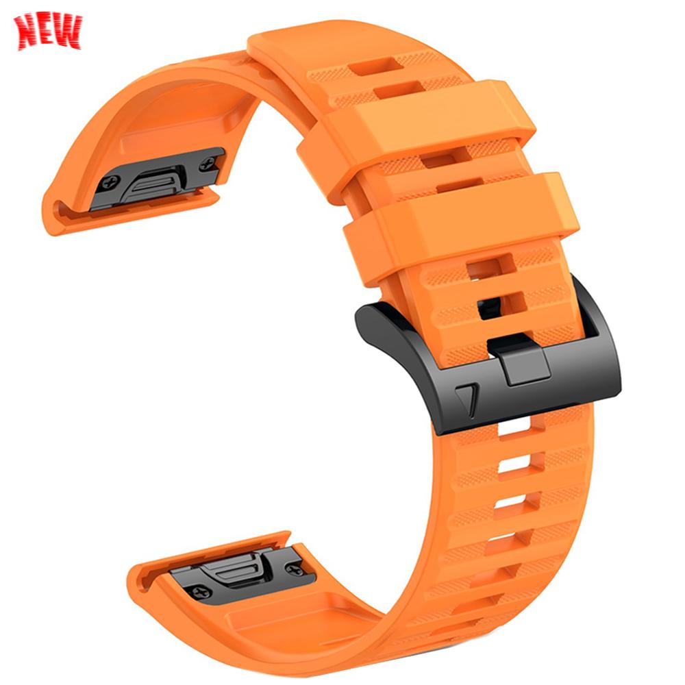 22 мм 26 мм Силиконовый спортивный ремешок QuickFit для Garmin Epix PRO instinct 3 Quatix/DELTA/TACTIX/Fenix 6XPro 7 E 8pro 5XPlus Браслет