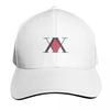 Hunterlogo Baseball Cap Breathable Mesh Back Adjustable Buckle Closure Moisture Wicking Quick Dry