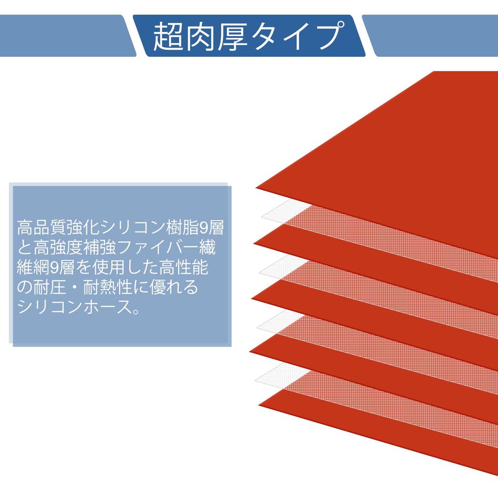 X AUTOHAUX Silicone Hose Silicone Tube with Hose Band Intercooler Turbo Intake Rajeter Hose