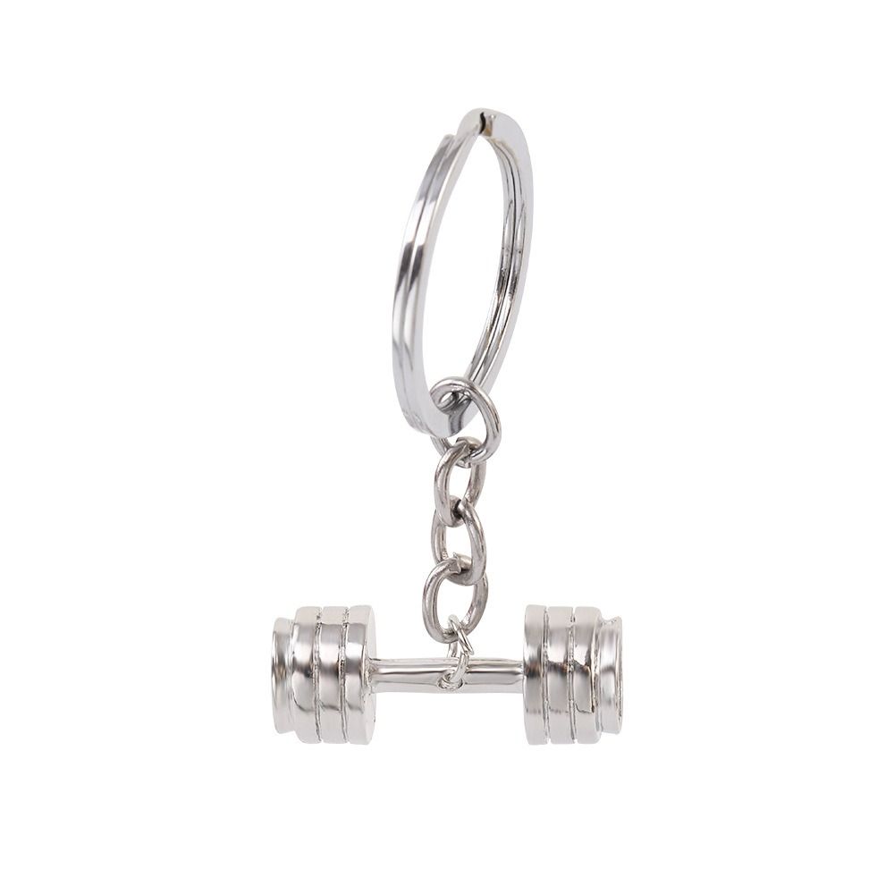 Bag Charm Simulation Dumbbells Keyring Mini Fitness Series Pendant Friends