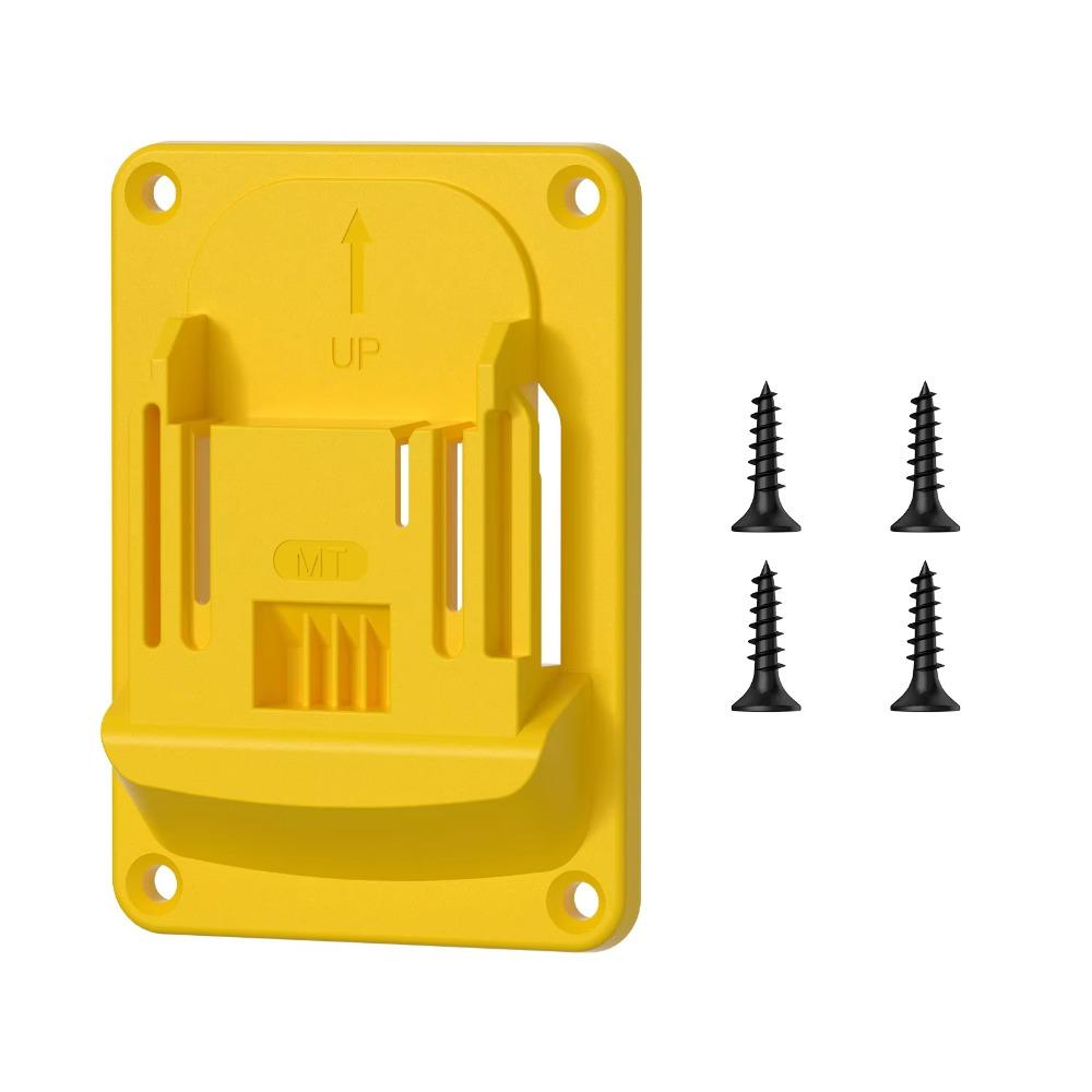 Настенный настенный кронштейн для аккумулятора Износостойкое основание для аккумулятора Держатель для электроинструмента для Makita 18V