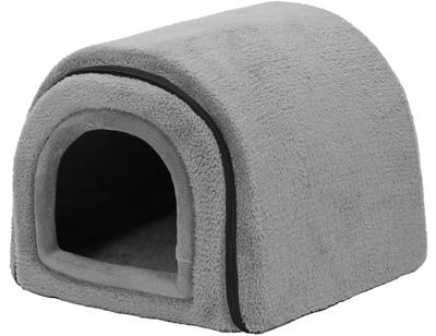 PetStyle кровать для собак и кошек, купольный домик, коврик для домашних животных, зимняя складная подстилка для домашних животных, моющийся домик для кошек, собачий домик для дома, зимний пушистый, теплый, стильный куполообразный домик для домашних животных