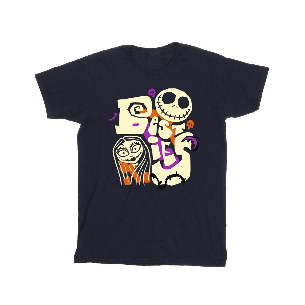 The Nightmare Before Christmas Mens Besties Cotton T-Shirt