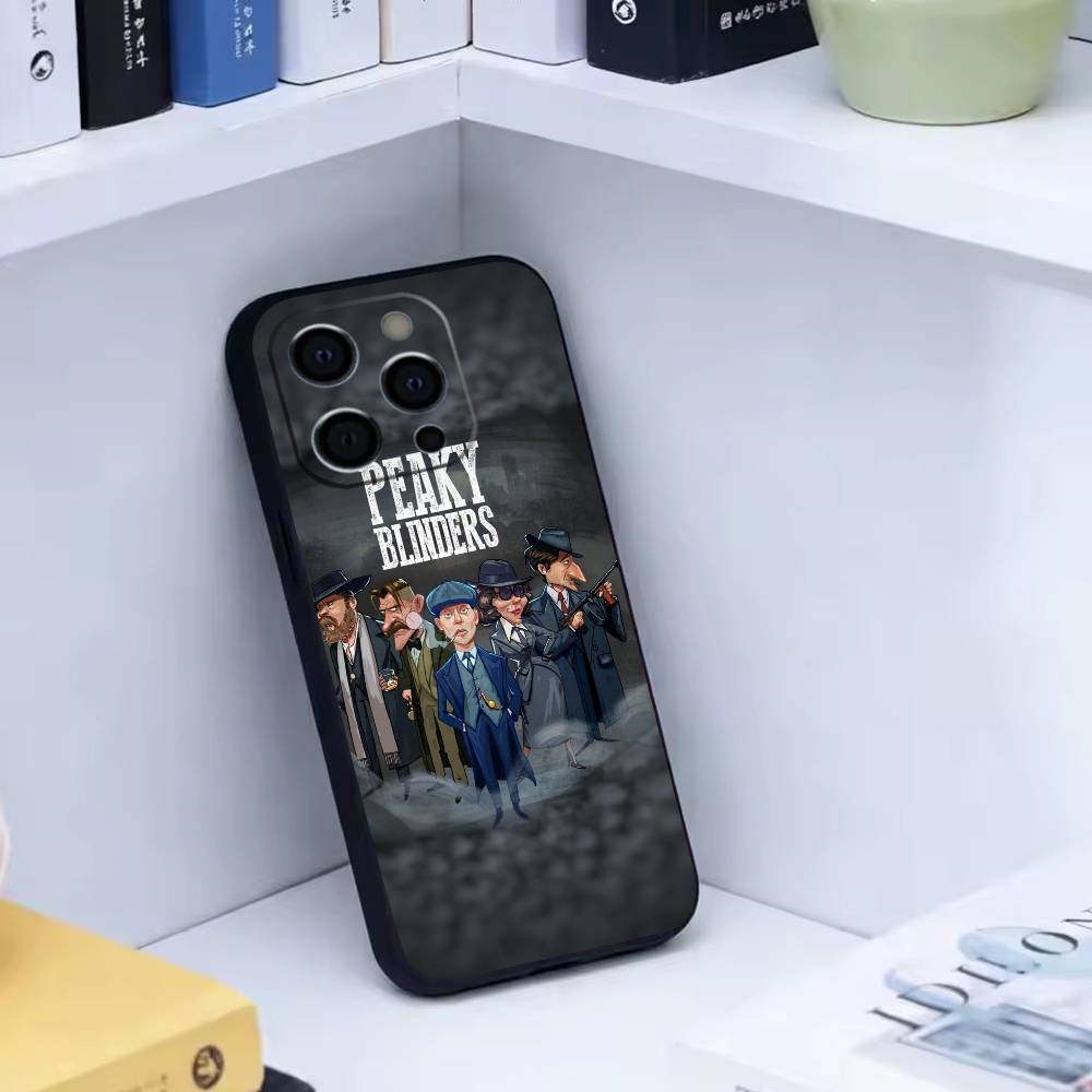 Film Peaky Blinders Phone Case For iPhone 17, 16,15,14,13,12,11 Plus,Pro Max, Others Soft Black Cover