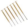 6pcs Slot Watch Screwdrivers Set Copper Watch Glasses Computer Repairing Screwdrivers