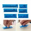 6pcs Cake Baking Molds Alphabet Letter Words Cookie Press Stamp Embosser Cutter Fondant Mould Happy Birthday Cake Decoration
