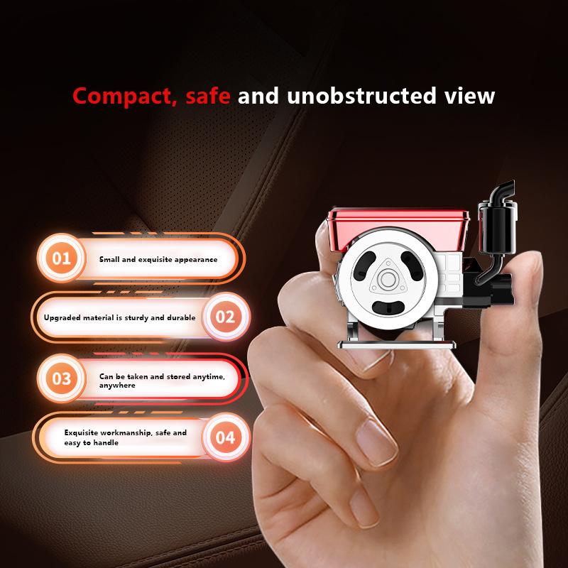 Автомобильные масляные диффузоры Вращающийся автомобильный диффузор духов на солнечных батареях Имитация двигателя трактора Автомобильный диффузор духов Автомобильная ароматерапия