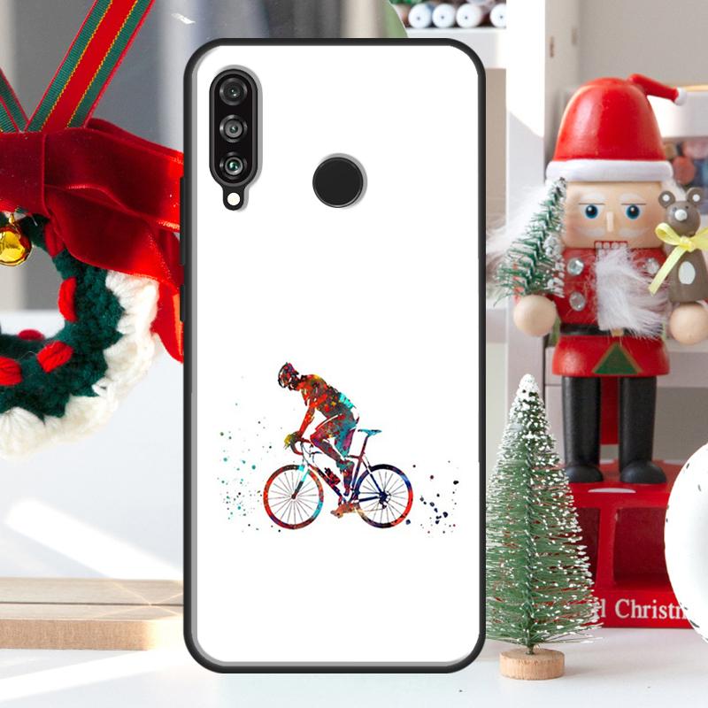 Bike Bicycle For Huawei Nova Y73 Y60 Y70 Y90 Y72 Y61 Y91 7i 8i 11i 12i 12s 9 10 SE P20 P30 P40 Lite Case