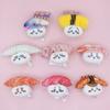 Adorable Tokyo Gii Kawa Plush Sushi Rice Ball Keychain With Cute Animal Designs