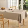 Premium Solid Color Tablecloth
