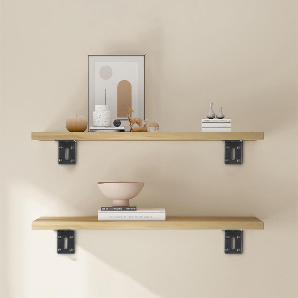 Настенный треугольный кронштейн из нержавеющей стали, настенный кронштейн для полки, мебель