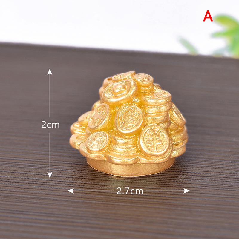 Благоприятный фен-шуй Фа Цай Денежное дерево Золотой слиток Сумка Удача Весенний фестиваль