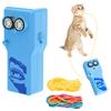 Plastic Rope Launcher Propeller Handheld Pet Toy Funy Cat Rope Launcher