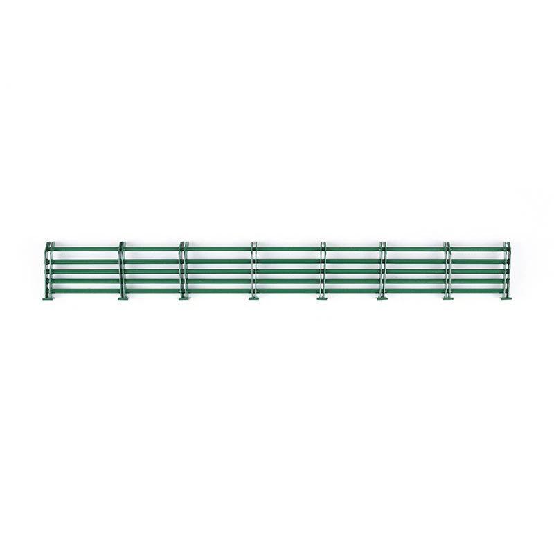 Miniature Road Guardrail Model High Quality Fence for Railway Train Layouts Dollhouse Garden Diorama Creative Decor Accessory