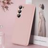 Dux Ducis Grit Samsung Galaxy S23+ Elegant Faux Leather Case in Pink