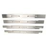 4 Pcs 36 inch Stainless Steel Wind Guard Stainless Steel Wind Guard Shield  Flat Top Griddle