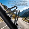 3K Carbon Fiber Bicycle Water Bottle Cage, Matte Black Ultralight Bike Bottle Holder, 16±2g, Fits Road / MTB / Gravel Bikes