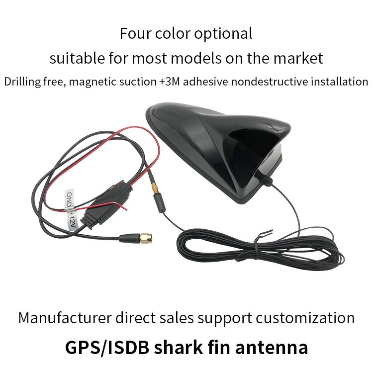 Shark Fin Antenna High Quality Car Roof Mount Shark Fin Type Car Radio AM FM Antenna