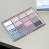 DIKALU 16-цветная палитра теней для век: Румяна ледяного голубого, оливкового, сине-пурпурного, землистого оттенков