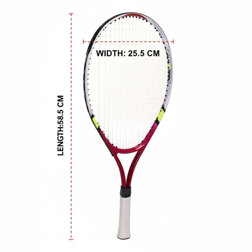 Aluminium Alloy Frame Kids Tennis Racket Lightweight Youth Tennis Racquet for Teenage Beginner