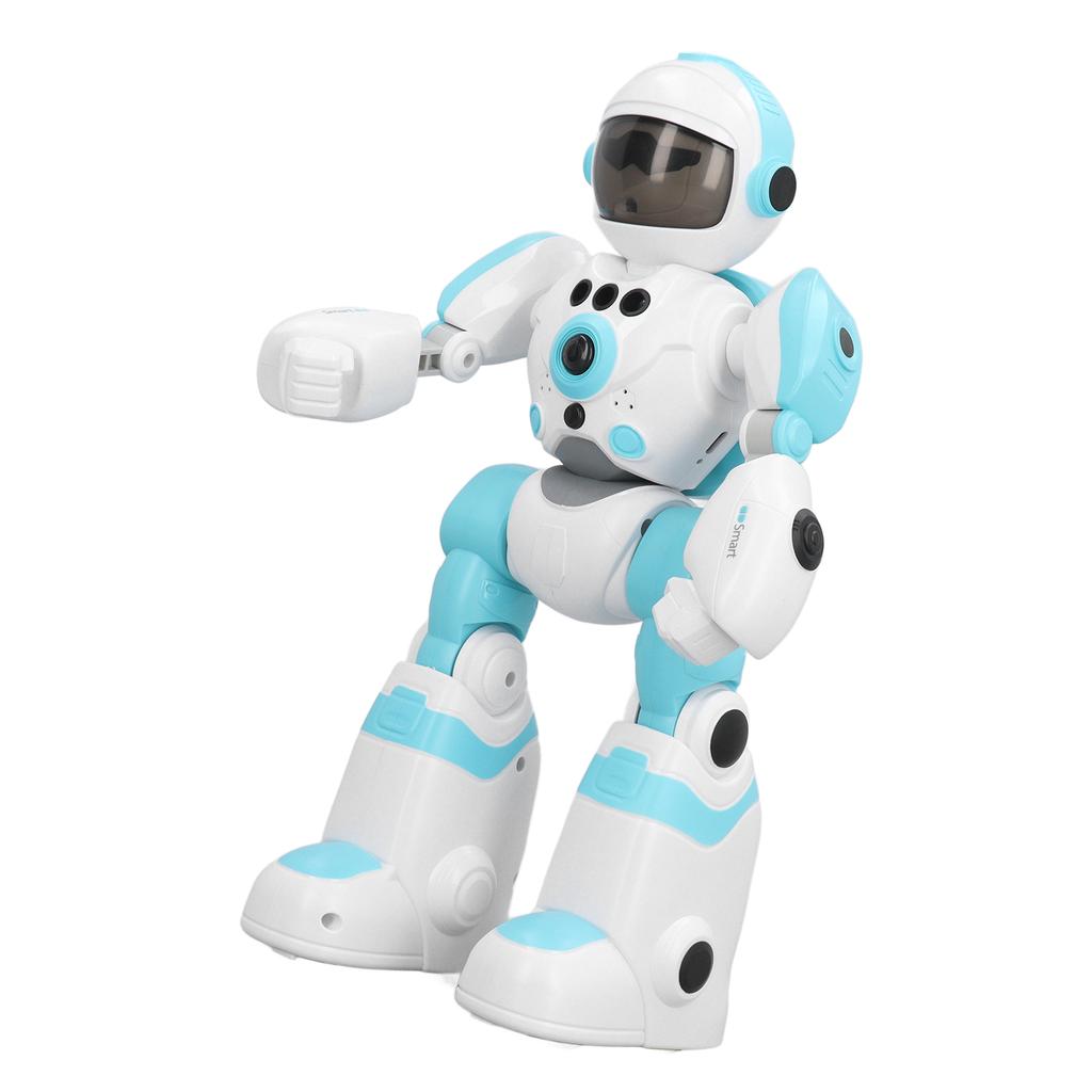 Children Remote Controlled Robot Toy with Voice Changing Modes Colorful Light Intelligent Programmable Robot
