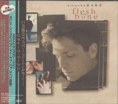 CD RICHARD MARX - Flesh And Bone TOCP8888 CAPITOL 1997 Япония Рок Б/У