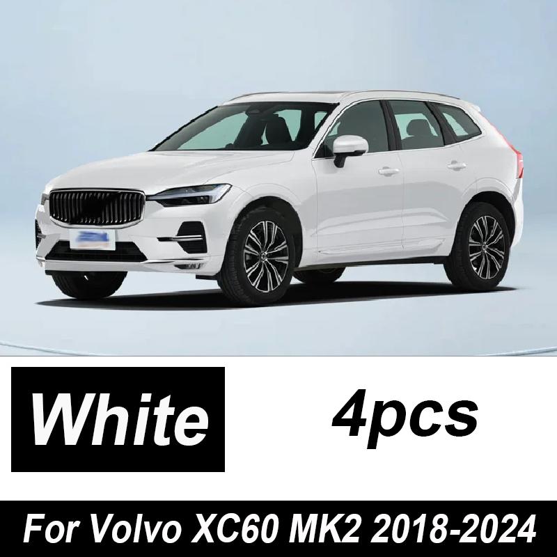 Для Volvo XC60 2016 Аксессуары MK2 2018-2024 4 шт. Передние брызговики Задние брызговики Колеса Автоаксессуары