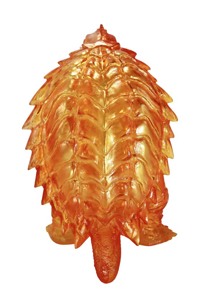 Ccp ЯПОНИЯ Контент Серия Среднего размера Гамера Гамера Исчезающий кулак Прозрачный красный 130мм ПВХ Мягкая виниловая фигурка (Производство персонажей) [1-е издание] (1999)