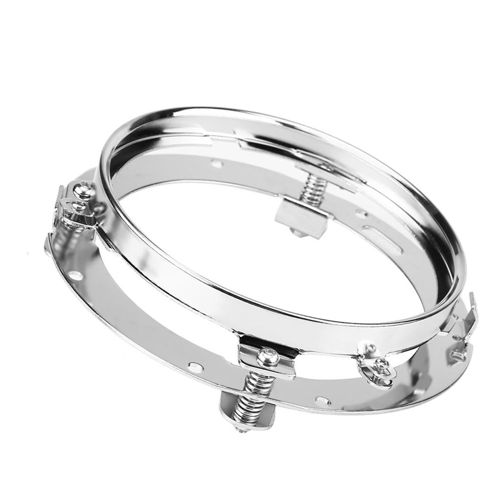 7-дюймовое круглое светодиодное крепление для фары, кольцо, нержавеющий держатель для фары для Wrangler