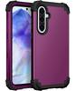 3 в 1 Прочный бронированный противоударный чехол для Samsung Galaxy A15 A25 A35 A55 A16 A26 A36 A56 A17 A37 A57 5G Пластиковая крышка из ТПУ