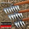 Six-Tooth Manganese Steel Rake: Mini Hoe for Weeding and Soil Loosening