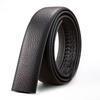 Мужской двухслойный кожаный ремень с автоматической пряжкой для молодежи