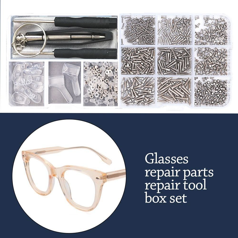 Tool Kit Screwdriver Screws Sets Repair Kit Tool Glasses Repair Screw Nut Eyeglasses Repairing Set