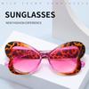 Candy Color Women's Cat Eye Sun Glasses Colorful Shades Trendy Butterfly Sunglasses